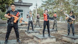 LTT Game Nerf War : New Warriors SEAL X Fight Crime Group Mr Zero impossible war