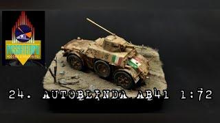 24. Autoblinda AB 41 1/72 italeri