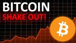 Bitcoin das ist nur ein kleiner Shake Out!