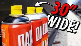 DANG Master Blaster Spray Cans Are INSANE! Bombing Graffiti at Secret Spot!