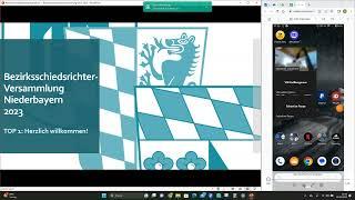 Bezirksschiedsrichterversammlung - TEIL I