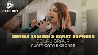 Denisa Tanigoi & Banat Express - Colaj Brauri LIVE  Nunta Oana & George ● NOU 2024