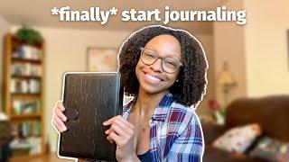 How to start journaling *for BEGINNERS* (8 journaling tips)