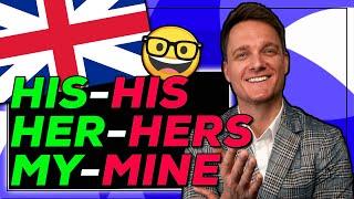 MY oder MINE Possessive Pronouns & Begleiter + Beispiele | Englisch lernen