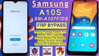 Samsung A10S Frp Bypass Android 11| Samsung SM-A107F FRP Unlock Forgotten Google Account After Reset