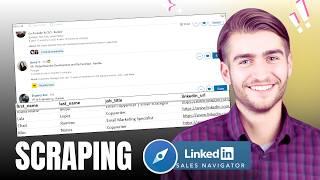 How to Scrape Linkedin Sales Navigator | Free Linkedin Sales Navigator scraper