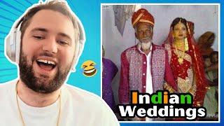 FUNNY INDIAN WEDDINGS  | Foreigner Reacts to Indian Wedding