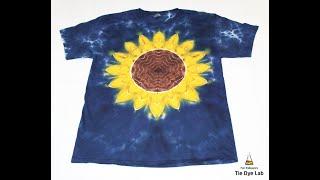 How To Make A Sunflower Tie Dye Shirt Using Hemostats