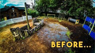 We Pressure Washed this CONDEMNED PLAYGROUND for FREE!