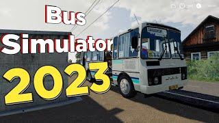 ОБЗОР НА НОВЫЙ СИМУЛЯТОР АВТОБУСА 2023!|BUS SIMULATOR 2023 ОТ OVILEX