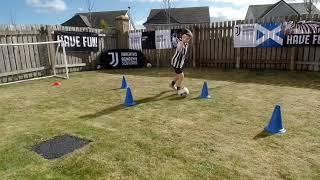 Juventus Academy Scotland at Home - Individual Skills 1.5 Stepover