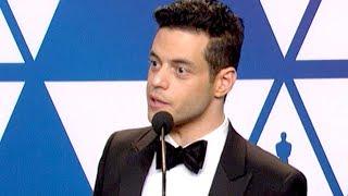 Oscars 2019: Rami Malek Wins For Actor In A Leading Role In Bohemian Rhapsody (FULL INTERVIEW)