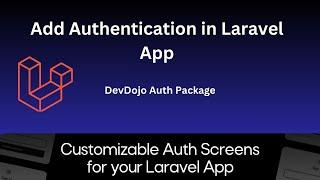 Laravel Authentication Made Easy: DevDojo Auth Package Explained | Multi Role authentication