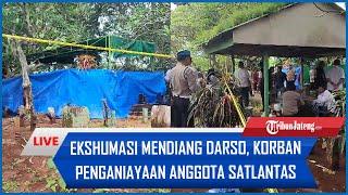 Live Ekshumasi Mendiang Darso Korban Penganiayaan Diduga oleh Anggota Satlantas Polresta Yogyakarta