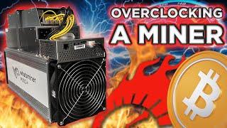 Overclocking a Bitcoin Miner!