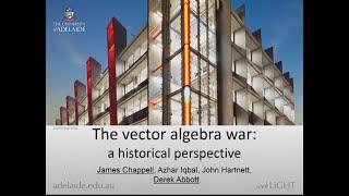 UniAdel: The Vector Algebra War (with YEC John Hartnett!!!!)