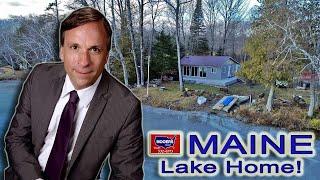 Waterfront Property Lake Home In ME 4 Seasons