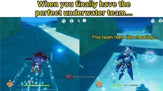 When you have Neuvillette in your underwater team..