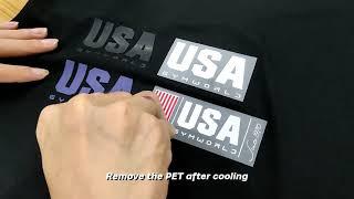 HEAT TRANSFER SILICONE LABEL