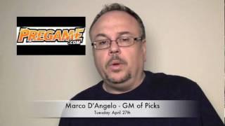 Sports Betting Picks from Pregame.com (4/27/10)