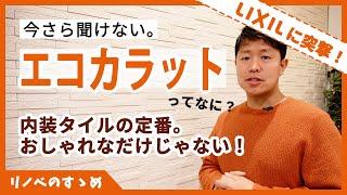 【エコカラット】デザイン良し、機能良し。内装タイルといったらこれ！性能のアップグレードが止まらないエコカラット。あのヘラルボニーとコラボした最新エコカラットセルフもご紹介！