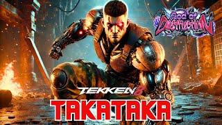 Tekken 8 Number 1 Bryan Fury Player | TAKATAKA | Tekken 8 God Of Destruction Ranked