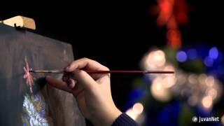 Christmas Decorating and Painting SlowMotion [JuvanNet]