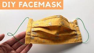 How to make a face mask (with nose wire & filter) | Coronavirus