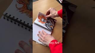Wall Gang New Member #art #wallart #drawing #asmr #poscamarkers