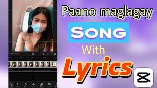 PAANO MAG LAGAY NG SONG WITH LYRICS SA VIDEO/PHOTO