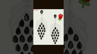 beautiful  designing earrings@#rekha vats