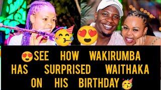 MUTHONI WAKIRUMBA GÚ-SUPRISE WAITHAKA NA BIRTHDAY GIFT