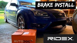 Installing New Front Brakes (RIDEX) | Focus ST225 MK2