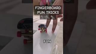 3 fingerboard fun tricks you should know  #fingerboard