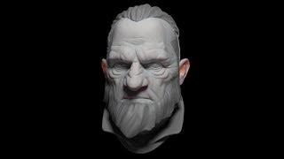 Zbrush Head Sculpt 22 - Dishonored