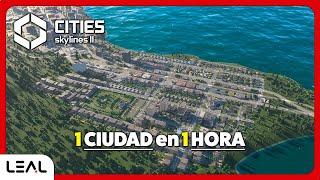 Construyendo una ciudad rentable y bonita en 1 hora | Cities Skylines 2 Challenge @CityPlannerPlays