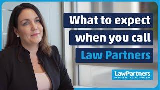 What to expect when you call Law Partners