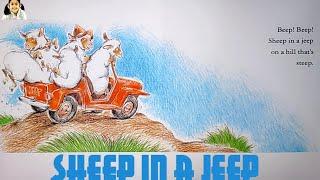  Sheep in a Jeep,  Written by Nancy Shaw