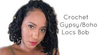 Crochet Gypsy/Boho Locs Bob|NU  Locs & Barbarian Braid