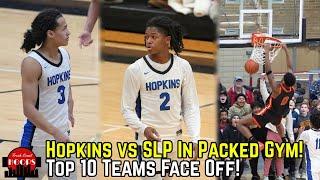 Hopkins Takes On St. Louis Park And The Curtis Twins In Packed Gym!