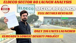 Eldeco sector 80 latest launch | Eldeco 80 Vs Conscient 80 | Gurgaon Latest Launch Eldeco 80 Price