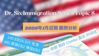 [Dr. Six出品] 六哥移民系列话题8 2021年1月 近期批准的 Combo 140 485 案例分析 | 原装EB2 | 降级EB3 | EB1老三样 | 面试取消？| 收据 |485 DIY