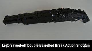 LEGO Working Sawed-off Double Barreled Break Action Shotgun (FJ-m0714)