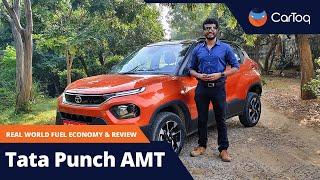 Tata Punch AMT Real world fuel efficiency & Review