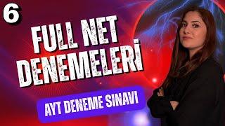 6) FULL NET | AYT BİYOLOJİ DENEME SINAVI