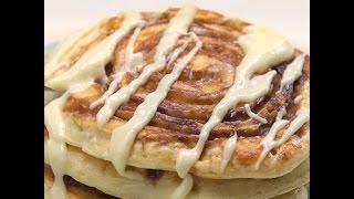 Cinnamon Roll Pancakes