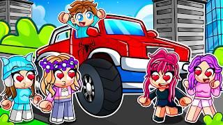 Rizzing Girls with $50,000,000 SPIDERMAN TRUCK in Roblox Driving Empire!