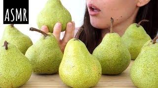 ASMR Eating Sounds: Crunchy Pears (No Talking)