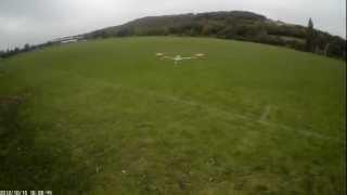 DIY TRICOPTER, WITH HK FLIGHT CONTROL BOARD V2.1, FILMED WITH HD V2 KEYCHAIN CAM 808 # 16 D LENS