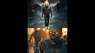 Ghost Rider vs Zombies vs Gaint Creatures ( Werewolf, Hellboy, Mummies, yeti, preditor, whiches)